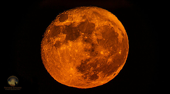 Moonrise over North Kingstown town beach, copyright ronaldzinconephotography