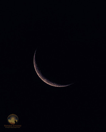 Crescent Moon copyright ronaldzinconephotography
