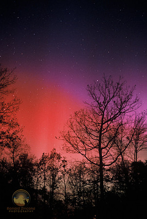 Northern Lights 2004, Richmond, RI copyright ronaldzinconephotography