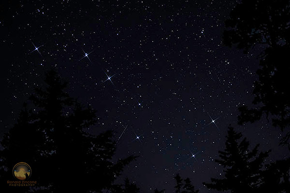 Ursa Major using 4-point star filter at Seawall Beach, Arcadia copyright ronaldzinconephotography