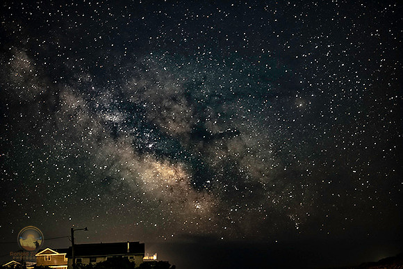 summer Milky Way over West Beach, RI  copyright ronaldzinconephotography