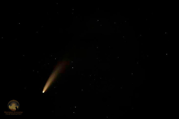 Comet NEOWISE at frosty drew, Charlestown, RI copyright ronaldzinconephotography