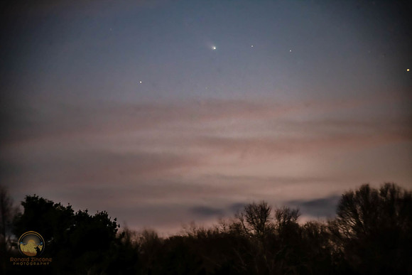 Comet C/2021 A1 Leonard, Charlestown, RI on 12/19/21 copyright ronaldzinconephotography