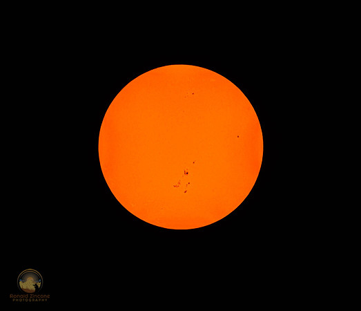 Sunspot group AR3112.  copyright ronaldzinconephotography