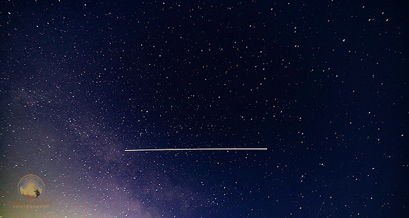 ISS Flyby over Borders Farm copyright ronaldzinconephotography
