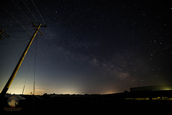 summer milky way over Kingston Turf Farm copyright ronaldzinconephotography