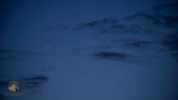 Mercury in twilight at Shartner Farms, Exeter, RI copyright ronaldzinconephotography