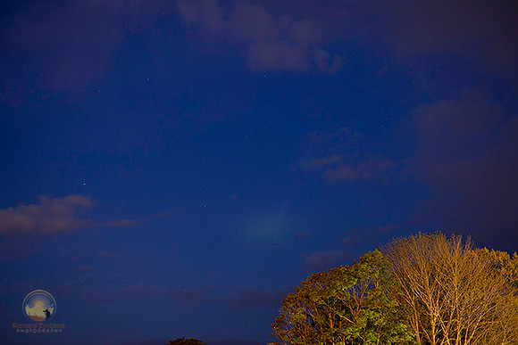Barium vapor from Black Blant X11 rocket launch no5 copyright ronaldzinconephotography