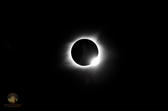 Total Solar Eclipse with "diamond ring" 8/21/17   Copyright Joanna Moller