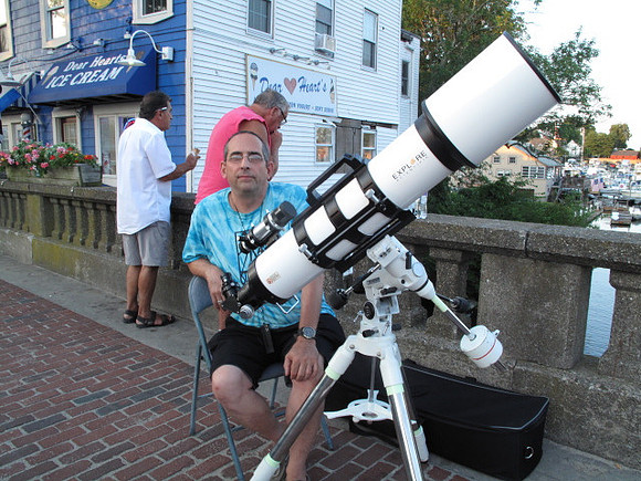 Ron at The Bridge, Pawtuxet Village, copyright ronaldzinconephotography