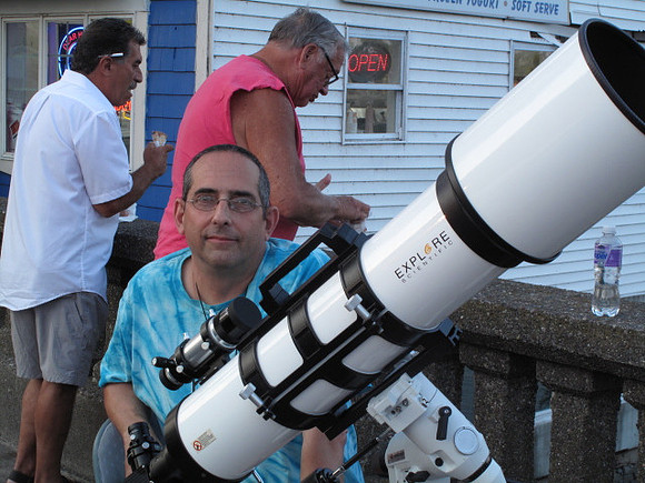 Ron at The Bridge, Pawtuxet Village, copyright ronaldzinconephotography