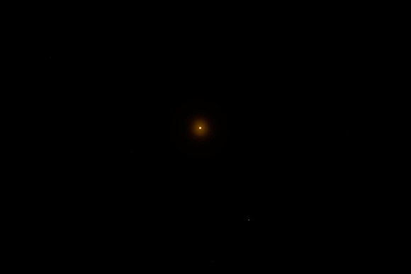 Mars in opposition over Arcadia, Maine copyright ronaldzinconephotography