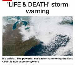 Bomb Cyclone of March 2, 2018