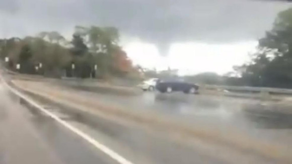 This image was taken around 2:30 p.m. Tuesday over the canal near the Sagamore Bridge.