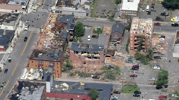 Springfield area businesses damaged by the tornado late Wednesday afternoon