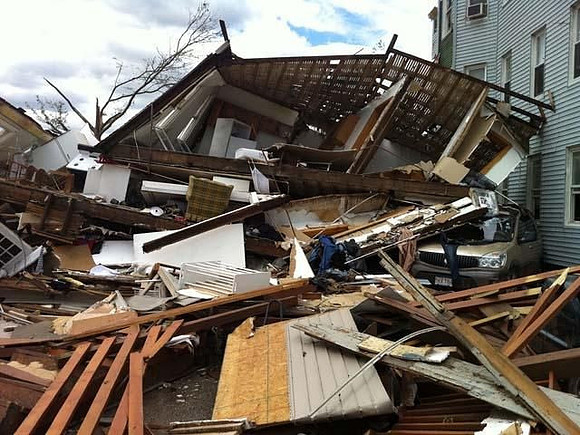 The system created six tornadoes, including one that tore a 39-mile path of destruction that stretched from West Springfield to Charlton.