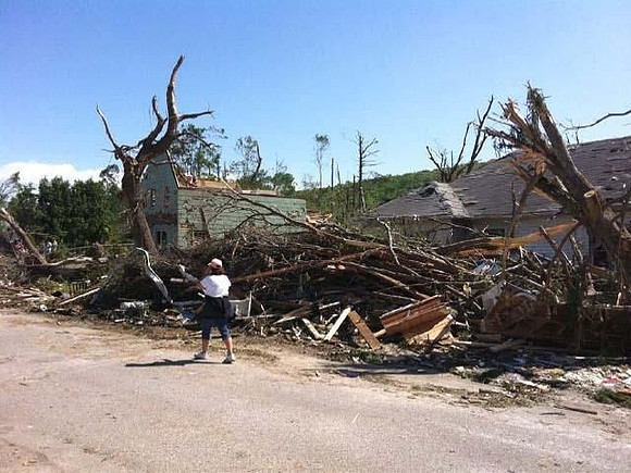 Reporter John Awater took these photos in Monson