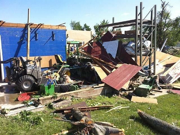 Debris in Monson