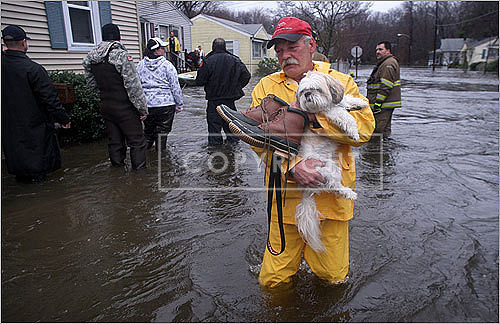 Gordon Schoonmaker rescued his aunt's dog out of her Cranston, R.I., home