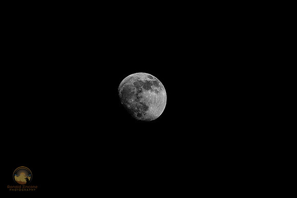 Gibbous Moon copyright ronaldzinconephotography