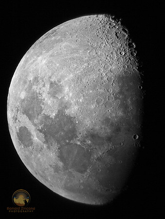 Gibbous Moon copyright ronaldzinconephotography