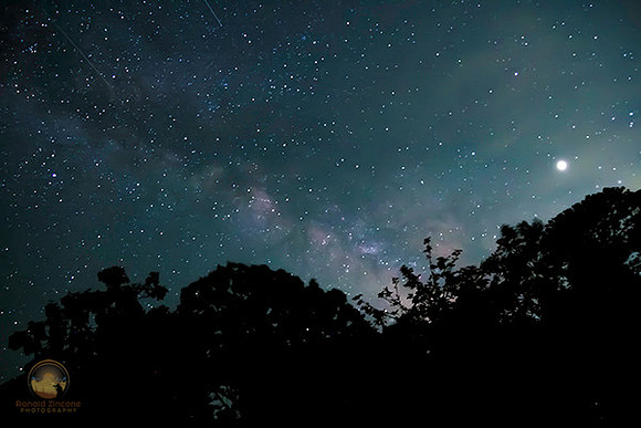 summer Milky Way, Jupiter and Satellites over Nauset, Cape Cod copyright ronaldzinconephotography