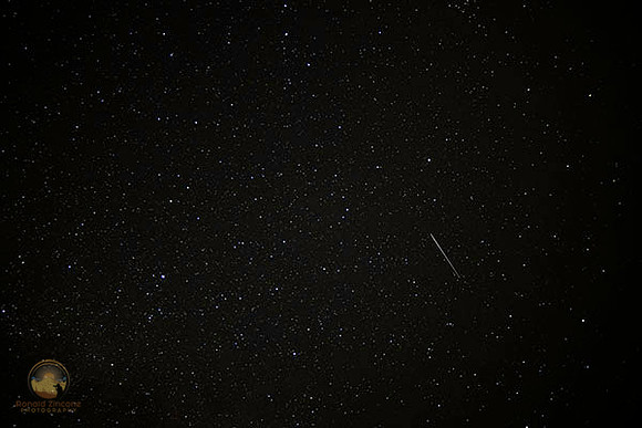summer Milky Way and satellite over frosty drew copyright ronaldzinconephotography