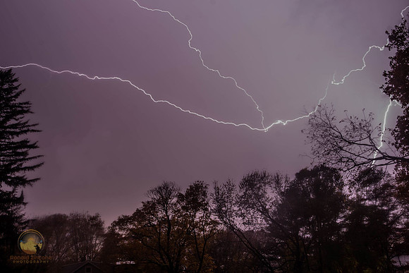 Severe thunderstorm over North Kingstown copyright ronaldzinconephotography