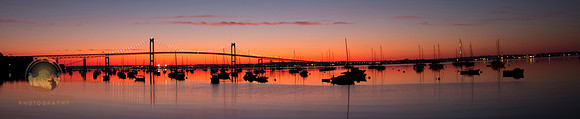 Dawn, Jamestown Harbor, Jamestown, RI copyright ronaldzinconephotography