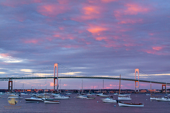 Sunset at Jamestown, RI copyright ronaldzinconephotography