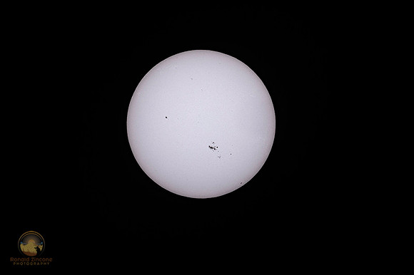 Martian Sunspot AR3576 copyright ronaldzinconephotography