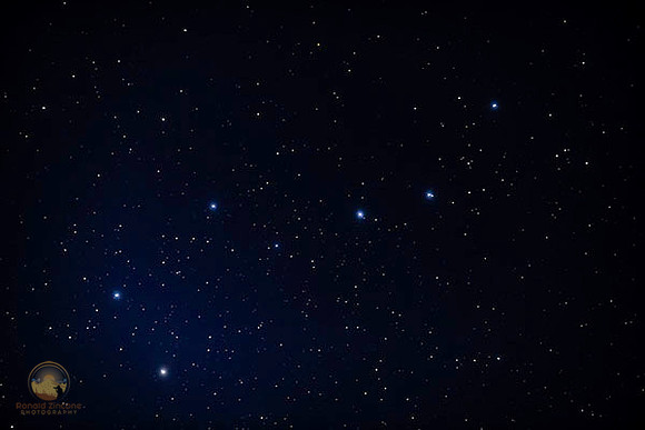 Ursa Major with fog filter over frosty drew copyright ronaldzinconephotography
