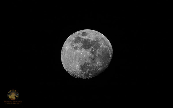 Gibbous Moon copyright ronaldzinconephotography