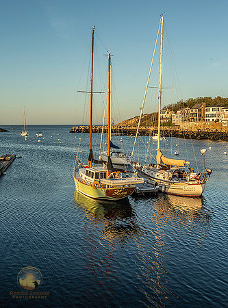 Sailboats at Rockport  copyright ronaldzinconephotography