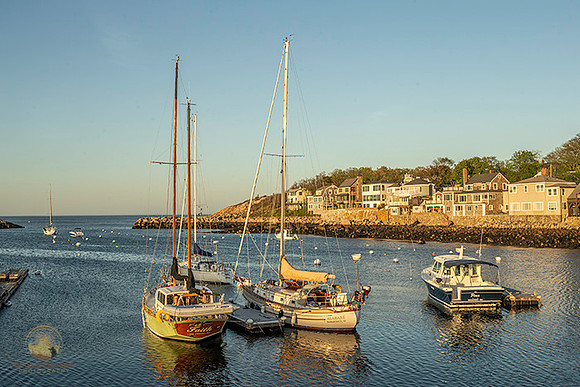 Sailboats at Rockport  copyright ronaldzinconephotography