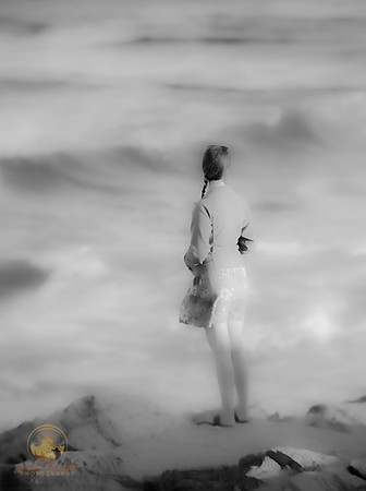 Lady at Beavertail  copyright ronaldzinconephotography