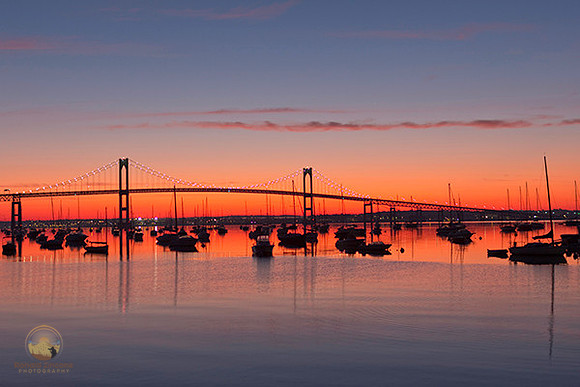 Sunrise at Jamestown Harbor no1 copyright ronaldzinconephotography