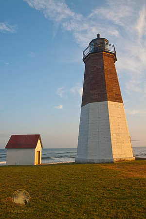 Point Judith lighthouse, Narragansett, RI Newport (Viking) tower, Newport, RI copyright ronaldzinconephotography