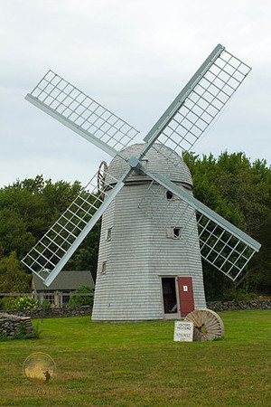Jamestown Historic windmill, RI copyright ronaldzinconephotography