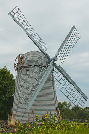 Jamestown Historic windmill, RI copyright ronaldzinconephotography