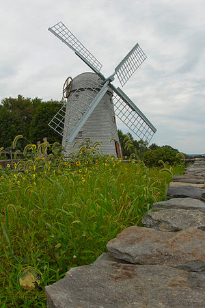 Jamestown Historic windmill, RI copyright ronaldzinconephotography
