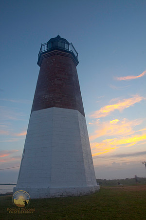 Pt. Judith Lighthouse, Narragansett,  RI copyright ronaldzinconephotographyI