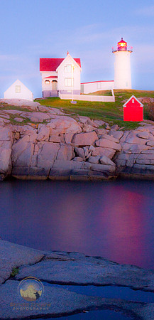 Nubble lighthouse abstract copyright ronaldzinconephotography