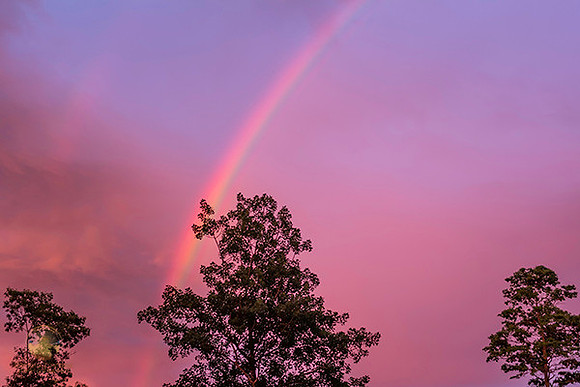 Double rainbow over Exeter, RI no4 copyright ronaldzinconephotography