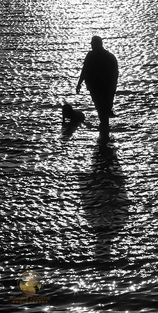 Human silouhette on water copyright ronaldzinconephotography