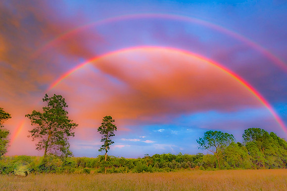 Double rainbow over Exeter, RI copyright ronaldzinconephotography