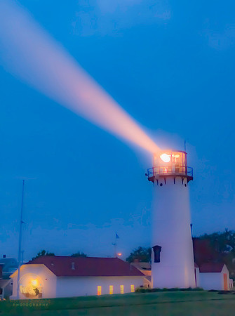 Chatham Lighthouse at dusk copyright ronaldzinconephotography