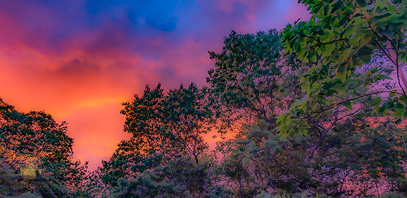 Sunset over Exeter, RI copyright ronaldzinconephotography