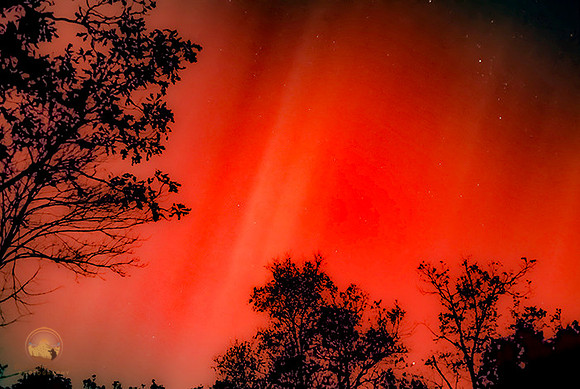 Northern Lights over Richmond, RI  copyright ronaldzinconephotography