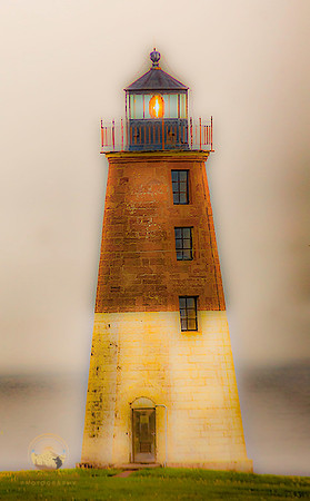 Point Judith Lighthouse, RI copyright ronaldzinconephotography